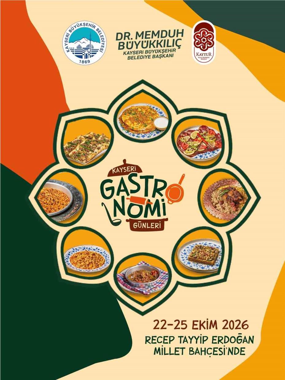 Kayseri Gastronomi Günler için geri sayım başladı