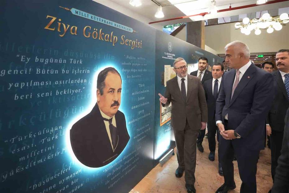 Ziya Gökalp’in fikri mirası doğumunun 150. yılında Milli Kütüphane’de
