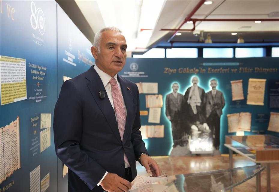 Ziya Gökalp’in fikri mirası doğumunun 150. yılında Milli Kütüphane’de