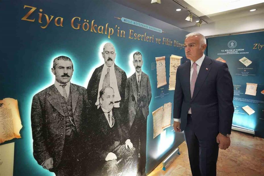 Ziya Gökalp’in fikri mirası doğumunun 150. yılında Milli Kütüphane’de