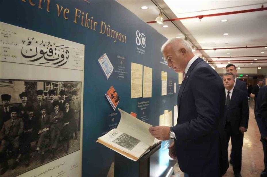 Ziya Gökalp’in fikri mirası doğumunun 150. yılında Milli Kütüphane’de