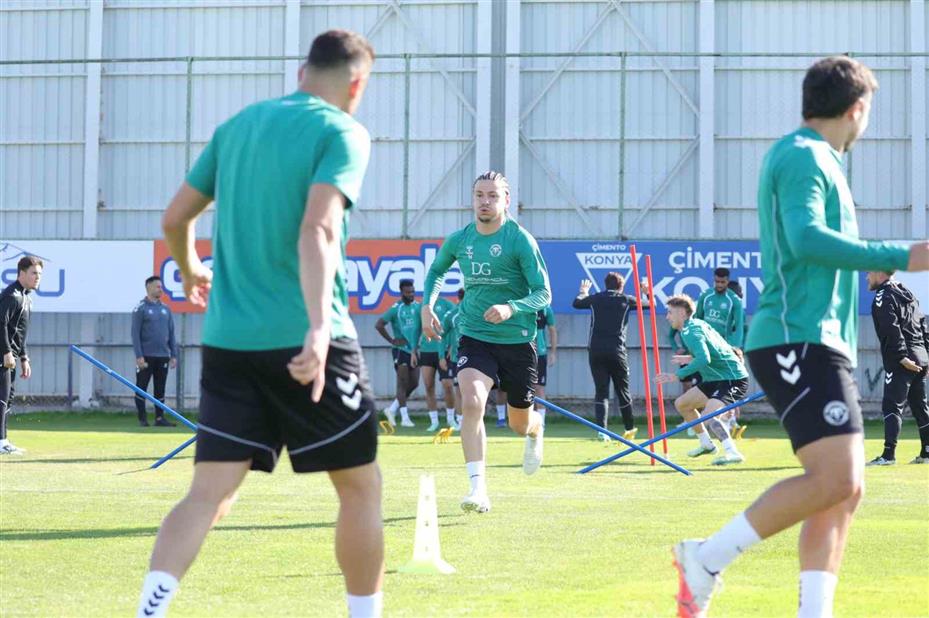 Konyaspor, Gençlerbirliği maçı hazırlıklarını tamamladı