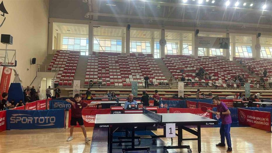 Masa Tenisi Minikler Milli Takım Seçmeleri Eskişehir’de yapılıyor