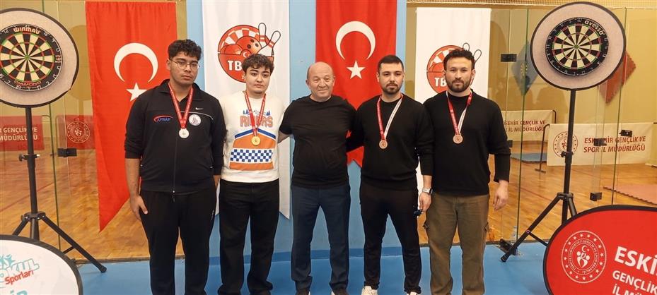 Eskişehir’de Dart İl Birinciliği müsabakaları tamamlandı