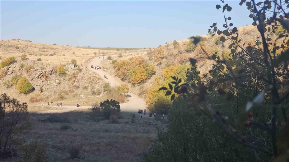 Ortaseki Ormanları’nda sonbahar cümbüşü