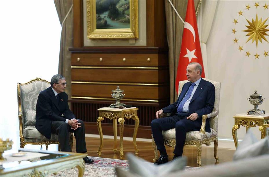 Cumhurbaşkanı Erdoğan, Aziz Sancar ve eşini kabul etti