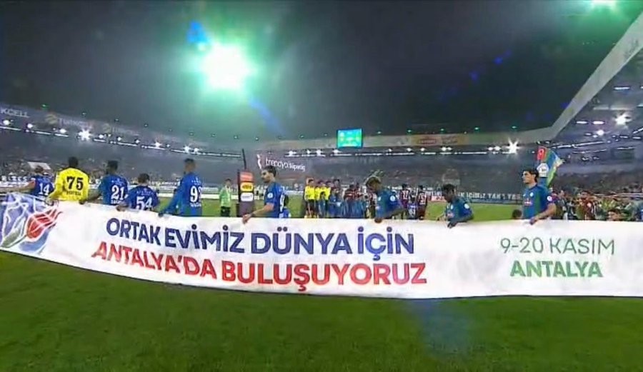 Trendyol Süper Lig’de 9. haftaya COP31 damgası