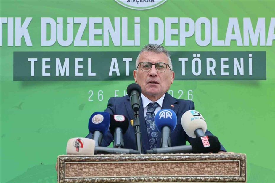 Sivas’a 636 milyon TL’lik katı atık yatırımı
