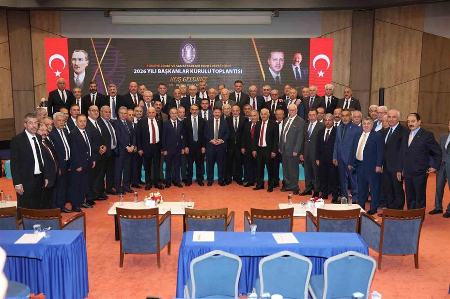 Yiğiner, TESK’in yeni dönem vizyonunu başkanlarla paylaştı
