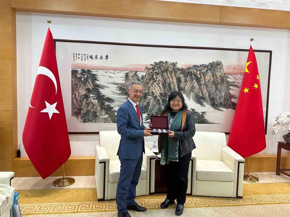 Eskil Belediye Başkanından Çin Büyükelçisi ile yatırım görüşmesi