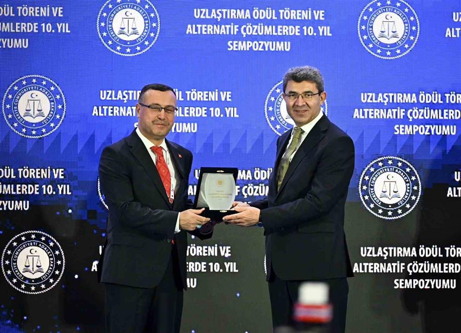 Kayseri Cumhuriyet Başsavcılığına uzlaştırma ödülü