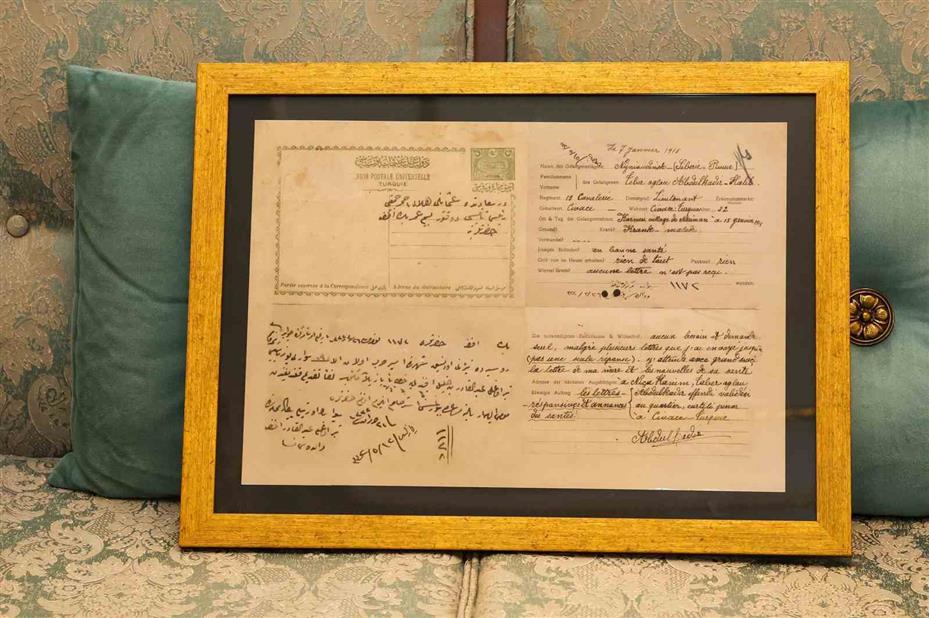 Sivaslı yüzbaşının 110 yıllık hasreti torununa ulaştı