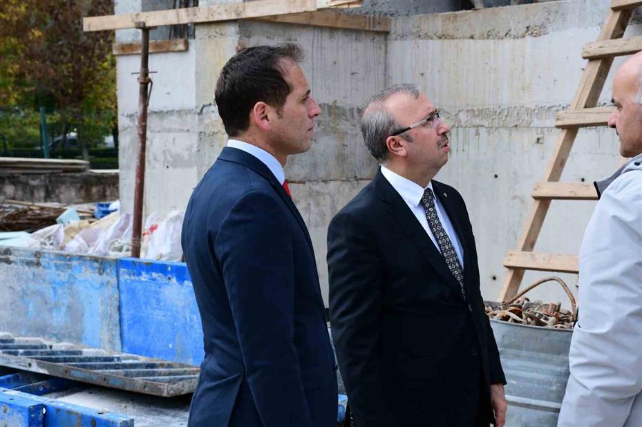 Eskişehir İl Millî Eğitim Müdürü Aydın, eğitim yatırımlarını yerinde inceledi