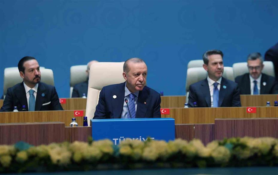 Cumhurbaşkanı Erdoğan: "Türk dünyasının aile fotoğrafında ayrılığa, gayrılığa, ihtilafa yer yoktur"