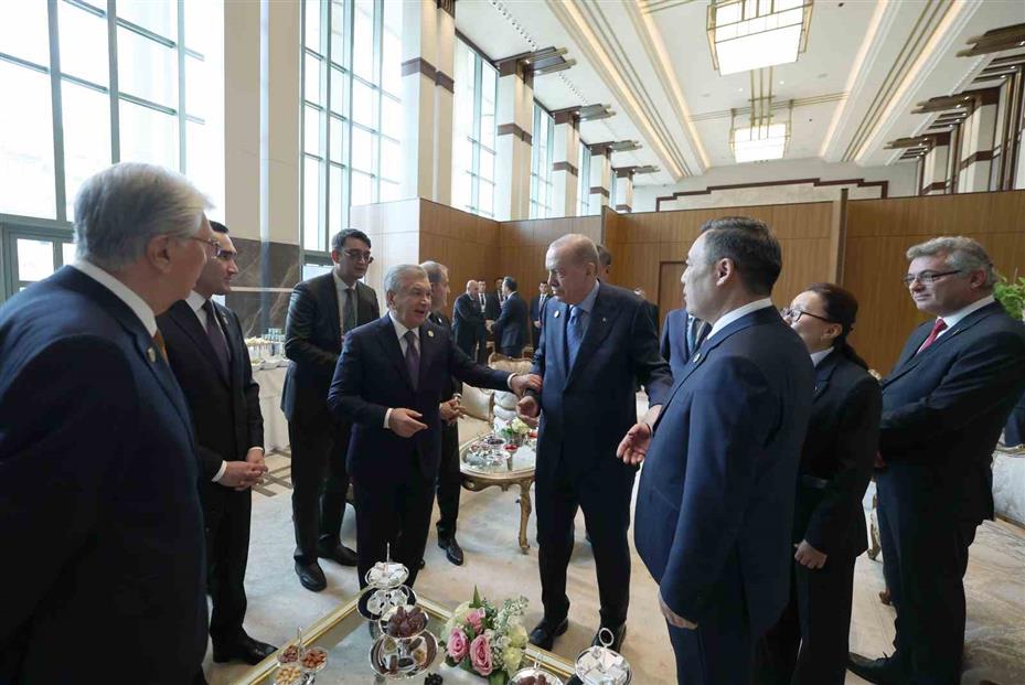 Cumhurbaşkanı Erdoğan: "Türk dünyasının aile fotoğrafında ayrılığa, gayrılığa, ihtilafa yer yoktur"