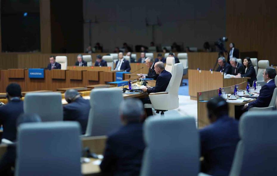 Cumhurbaşkanı Erdoğan: "Türk dünyasının aile fotoğrafında ayrılığa, gayrılığa, ihtilafa yer yoktur"