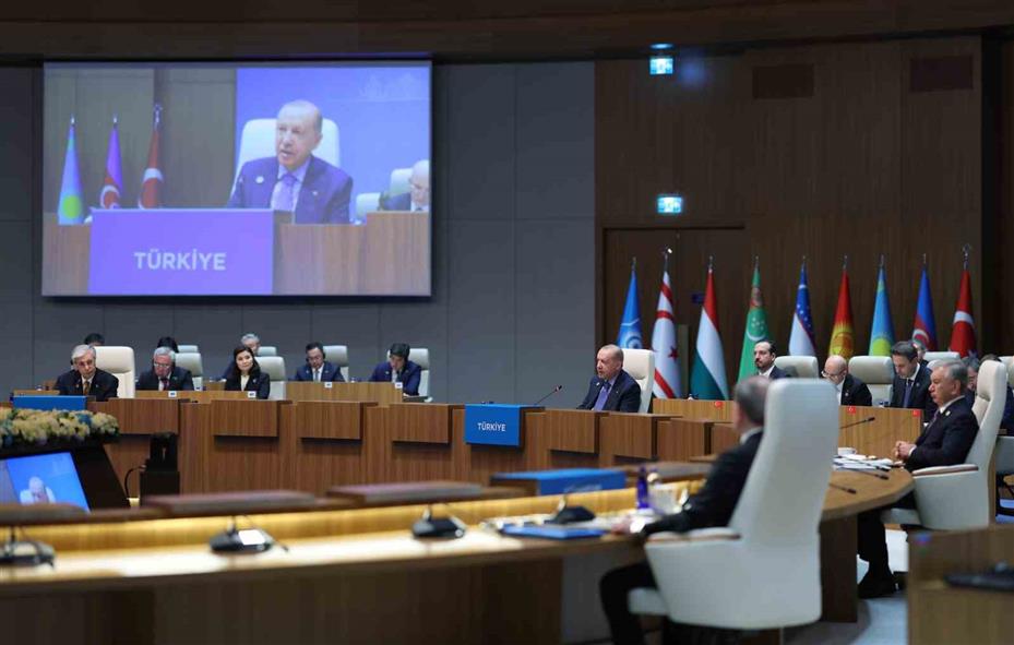 Cumhurbaşkanı Erdoğan: "Türk dünyasının aile fotoğrafında ayrılığa, gayrılığa, ihtilafa yer yoktur"