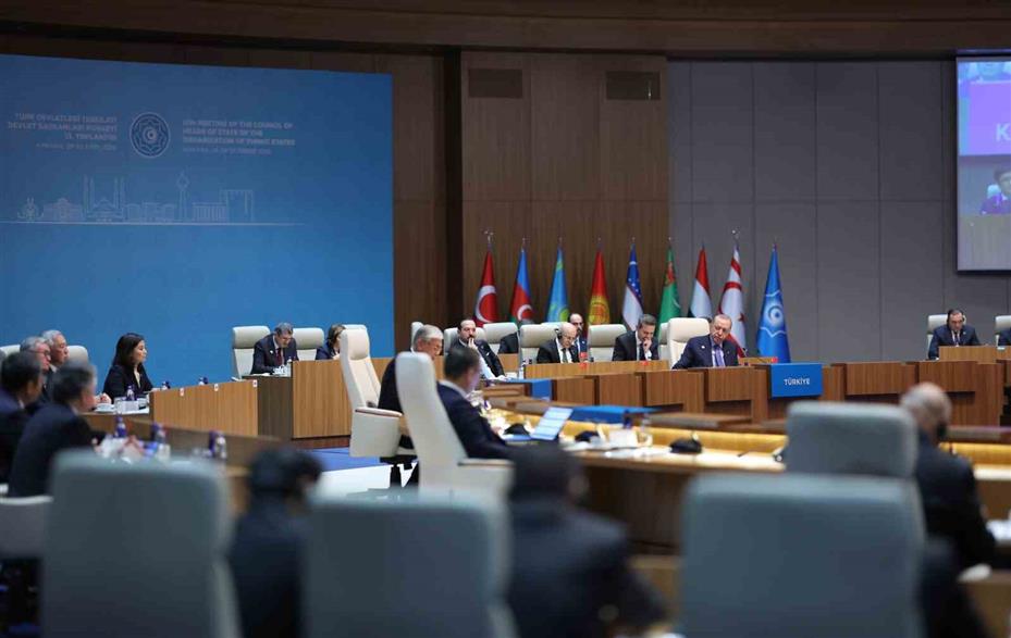 Cumhurbaşkanı Erdoğan: "Türk dünyasının aile fotoğrafında ayrılığa, gayrılığa, ihtilafa yer yoktur"