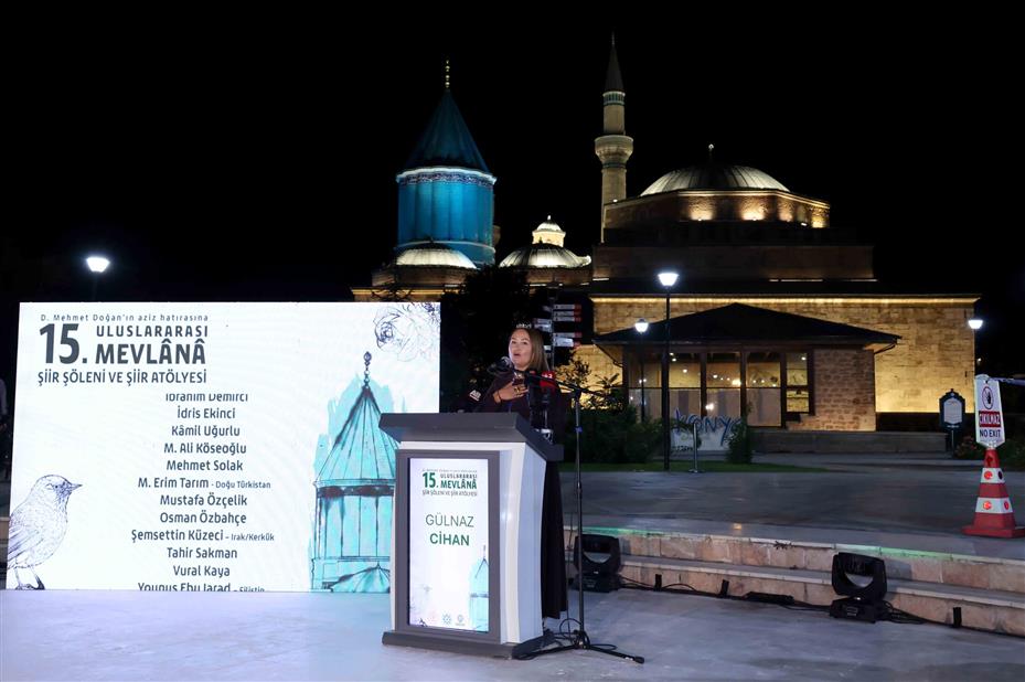 15. Uluslararası Mevlana Şiir Şöleni Gerçekleştirildi