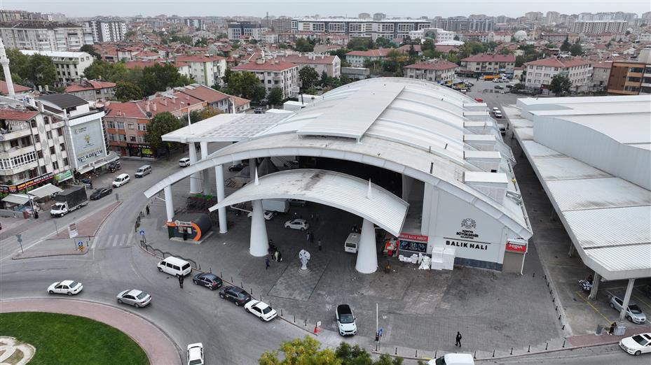 Konya Büyükşehir’in Balık Hali’nde Başlattığı Bakım ve Yenileme Çalışması Tamamlandı