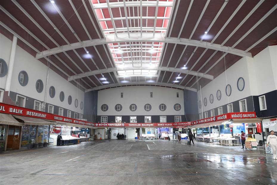 Konya Büyükşehir’in Balık Hali’nde Başlattığı Bakım ve Yenileme Çalışması Tamamlandı