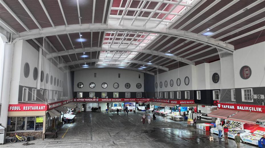 Konya Büyükşehir’in Balık Hali’nde Başlattığı Bakım ve Yenileme Çalışması Tamamlandı