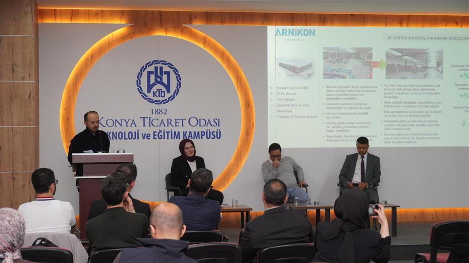 Konya Model Fabrika’da Fabrika Tasarımı ve Yalın Üretim Verimliliği Ele Alındı