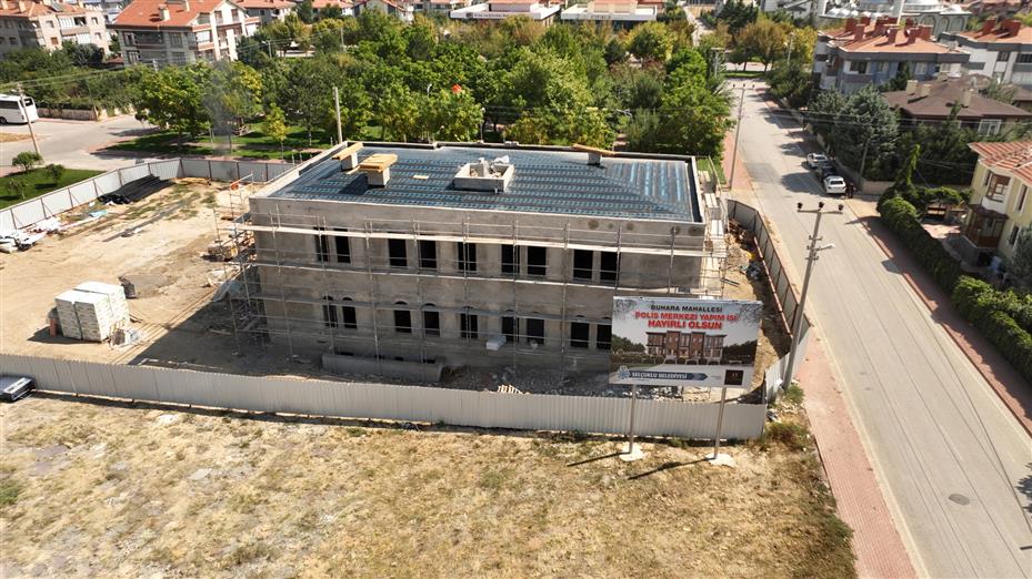 Selçuklu’ya Yeni Polis Merkezi: Buhara Polis Merkezi’nde Çalışmalar Sürüyor