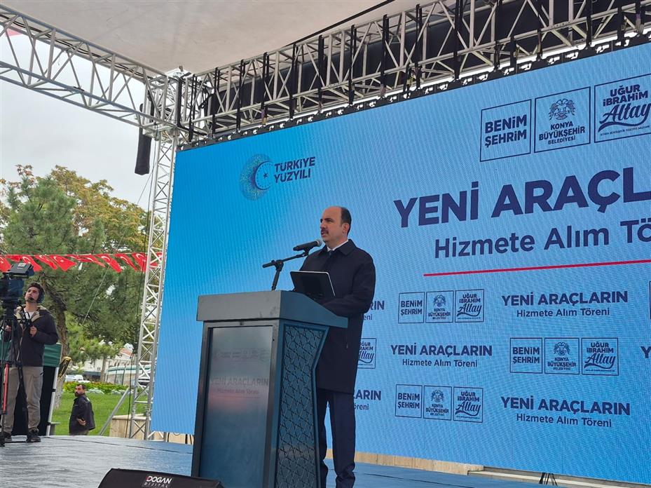 Konya Büyükşehir Belediyesi Filosuna 54 Yeni Araç Daha Kazandırıldı