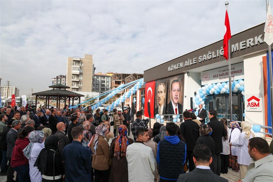 Selçuklu Köken Aile Sağlığı Merkezi Açıldı