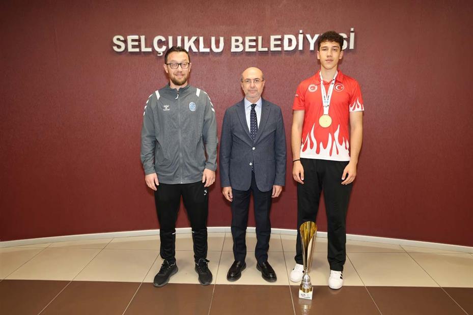 Selçuklu’nun Milli Gururları Başkan Pekyatırmacı’nın Konuğu Oldu