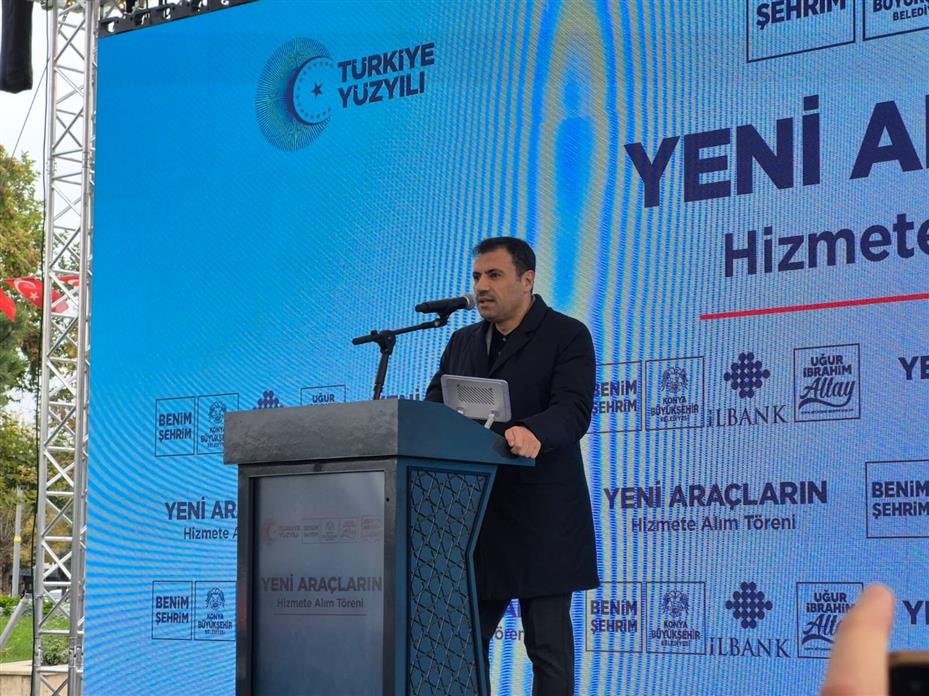 Konya Büyükşehir Belediyesi Filosuna 54 Yeni Araç Daha Kazandırıldı