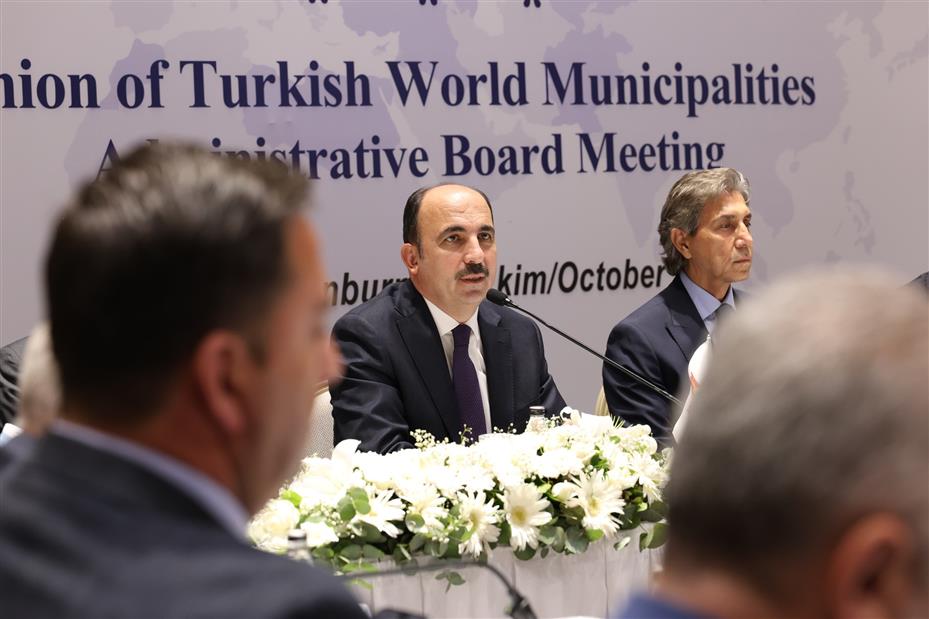 Başkan Altay TDBB Başkanlığı Görevini Kahramanmaraş Büyükşehir Belediye Başkanı Görgel’e Devretti