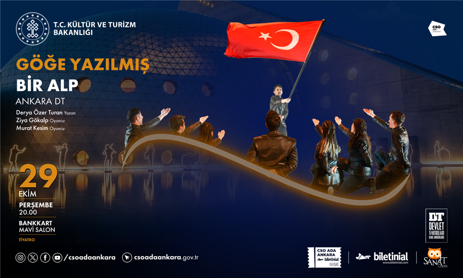 CSO ADA Ankara'da 29 Ekim Cumhuriyet Bayramı Coşkusu Sanatla Yaşanacak!