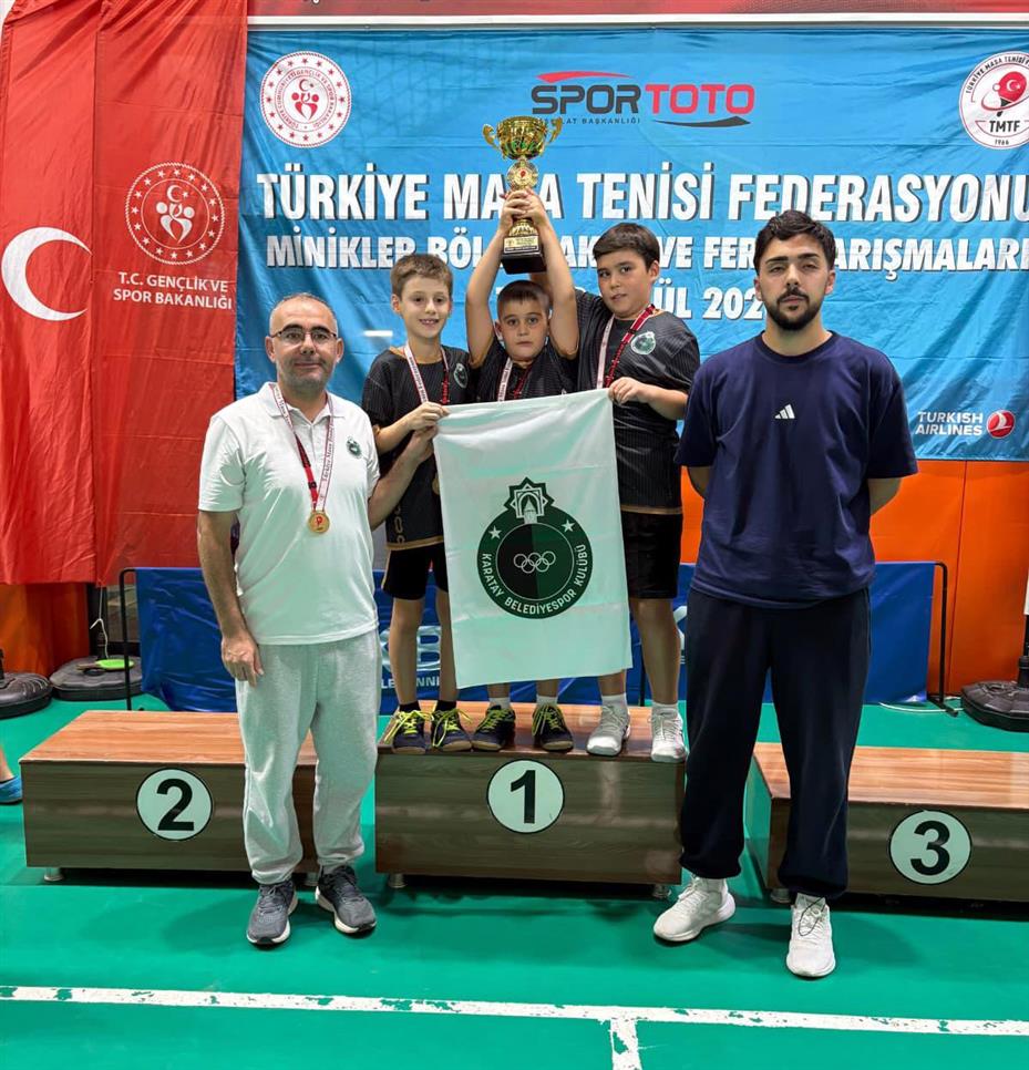Karatay’ın Minik Raketleri Muğla’da Şampiyon Oldu