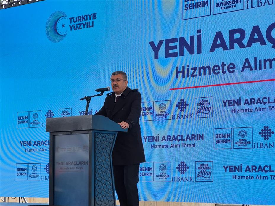 Konya Büyükşehir Belediyesi Filosuna 54 Yeni Araç Daha Kazandırıldı