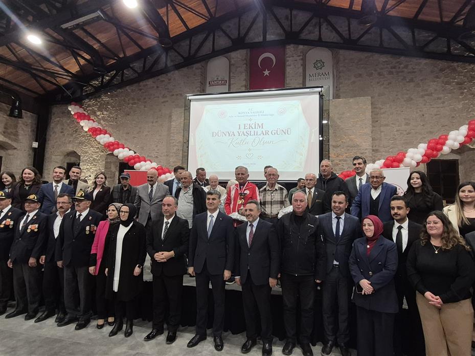 Konya’da Yaşlılar Günü’ne Özel Anlamlı Program