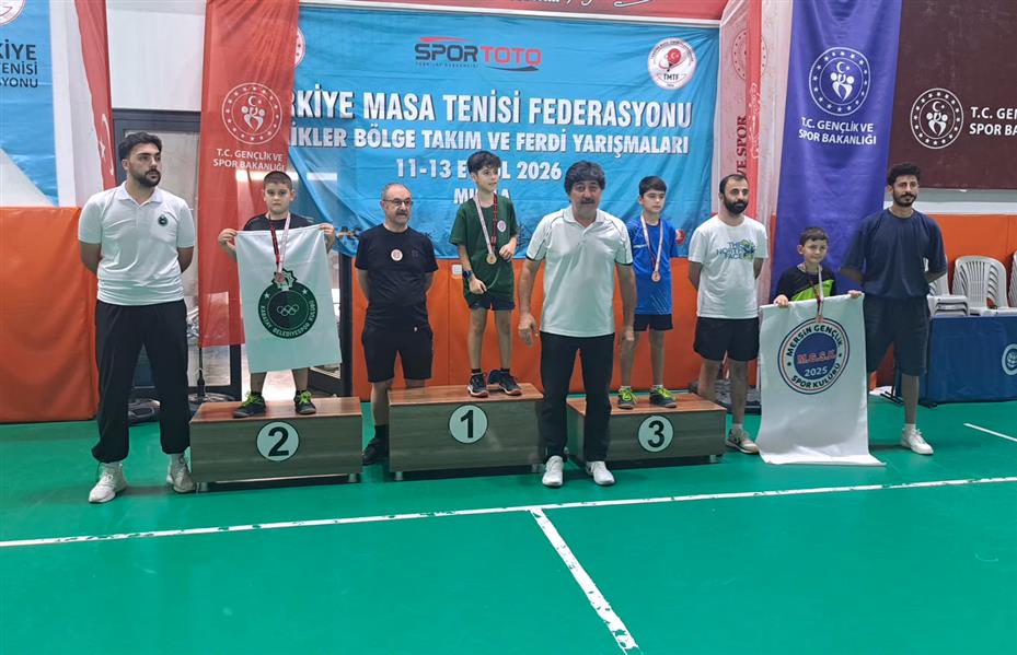 Karatay’ın Minik Raketleri Muğla’da Şampiyon Oldu