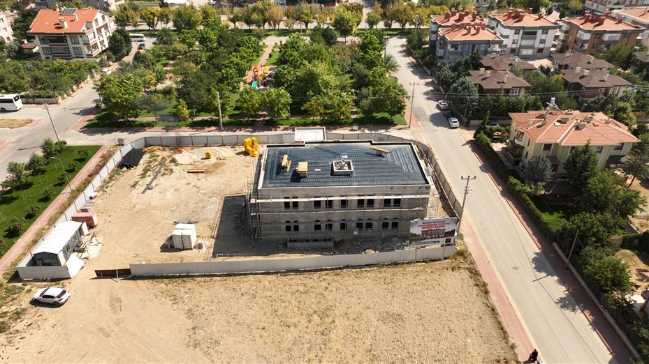 Selçuklu’ya Yeni Polis Merkezi: Buhara Polis Merkezi’nde Çalışmalar Sürüyor