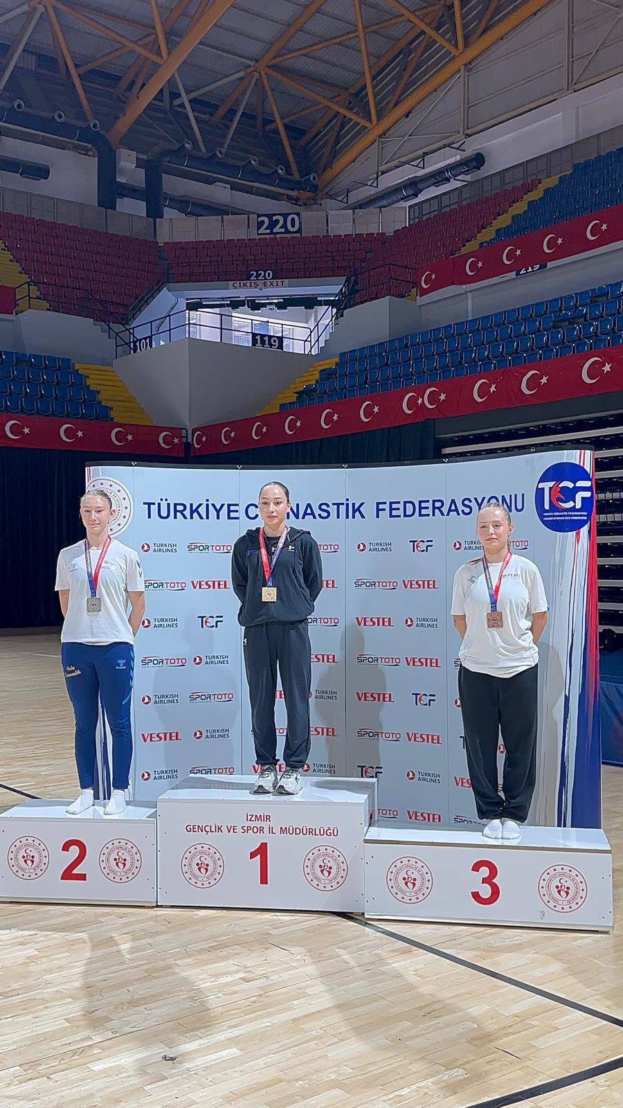 Konya'nın Cimnastikteki Gururu İkonium Cimnastik'ten Liva Nur Yalçın Türkiye Şampiyonu Oldu