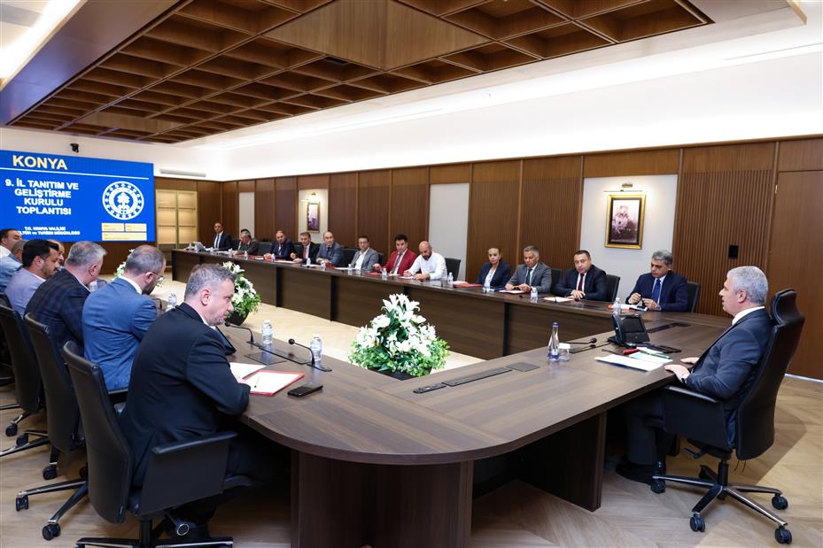 Turizm Geliştirme Ajansı Toplantısı, Vali İbrahim Akın Başkanlığında Gerçekleştirildi