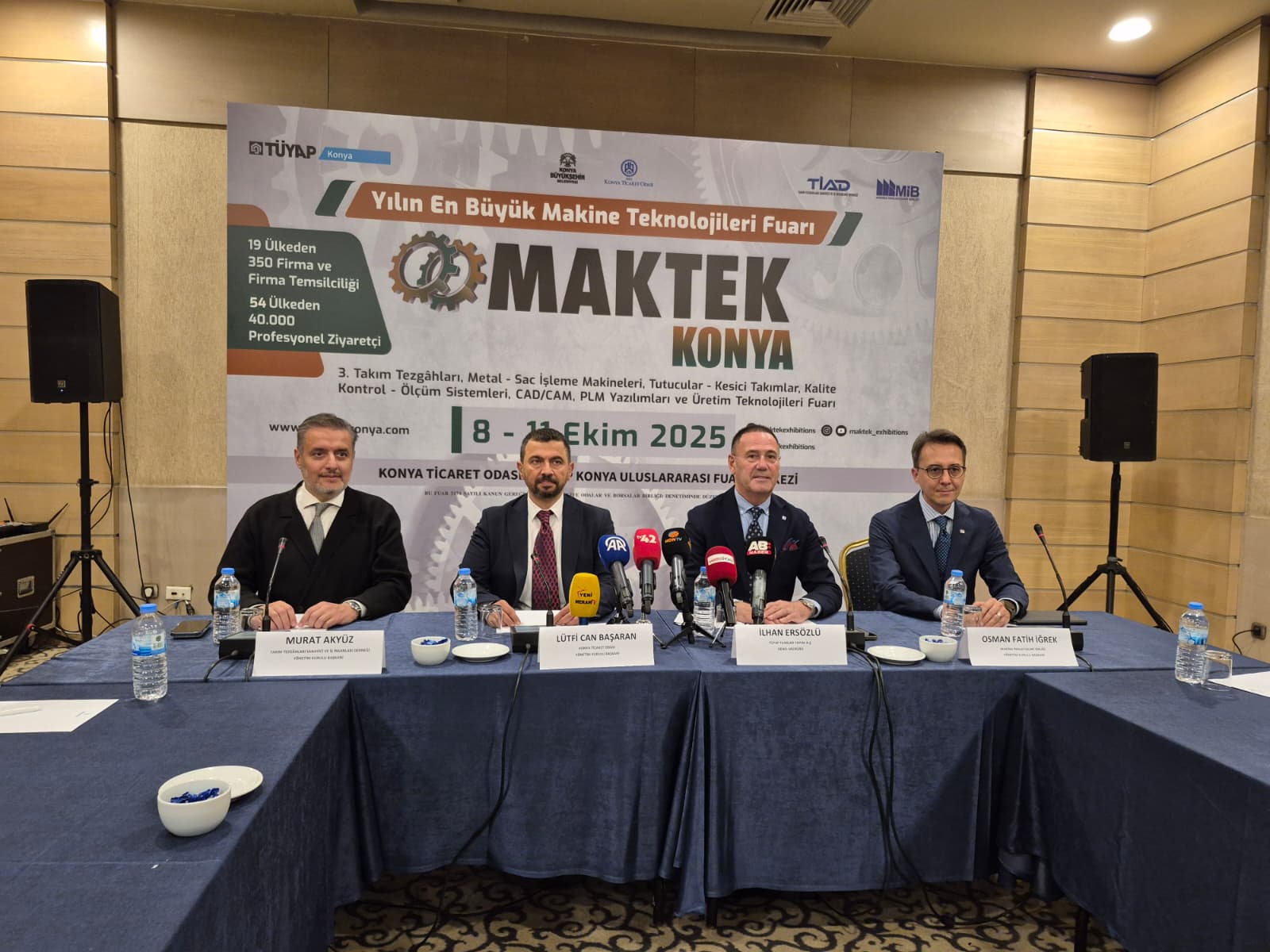 MAKTEK Konya Fuarı Başlıyor: Anadolu’nun Kalbinde Yüksek Teknoloji Buluşması