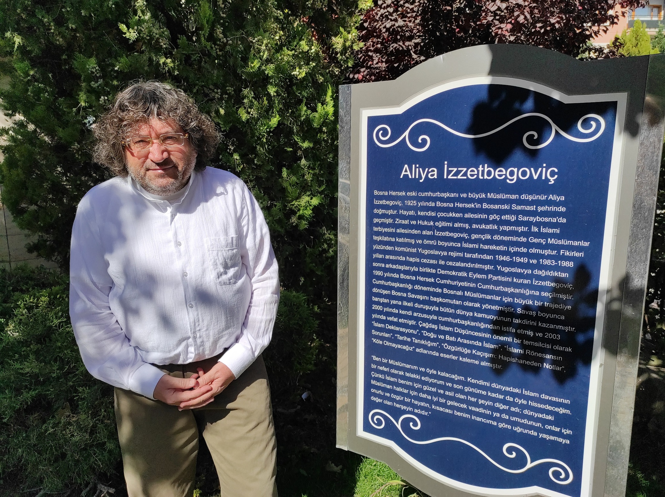 Aliya İzetbegoviç Cami Dernek Başkanı İbrahim Günay'dan Teşekkür Mesajı