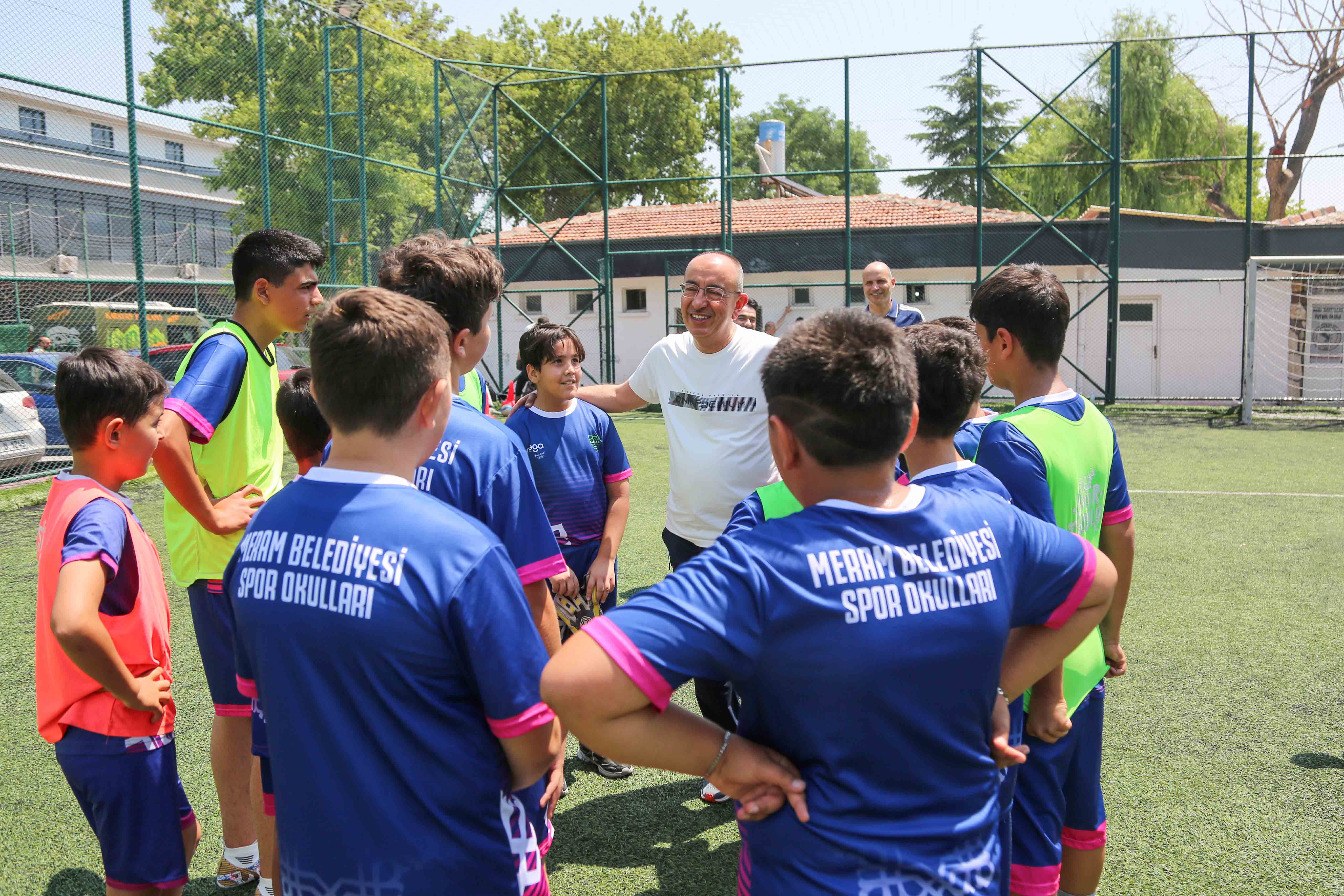 Başkan Kavuş, Yaz Spor Okullarında Çocukların Heyecanına Ortak Oldu