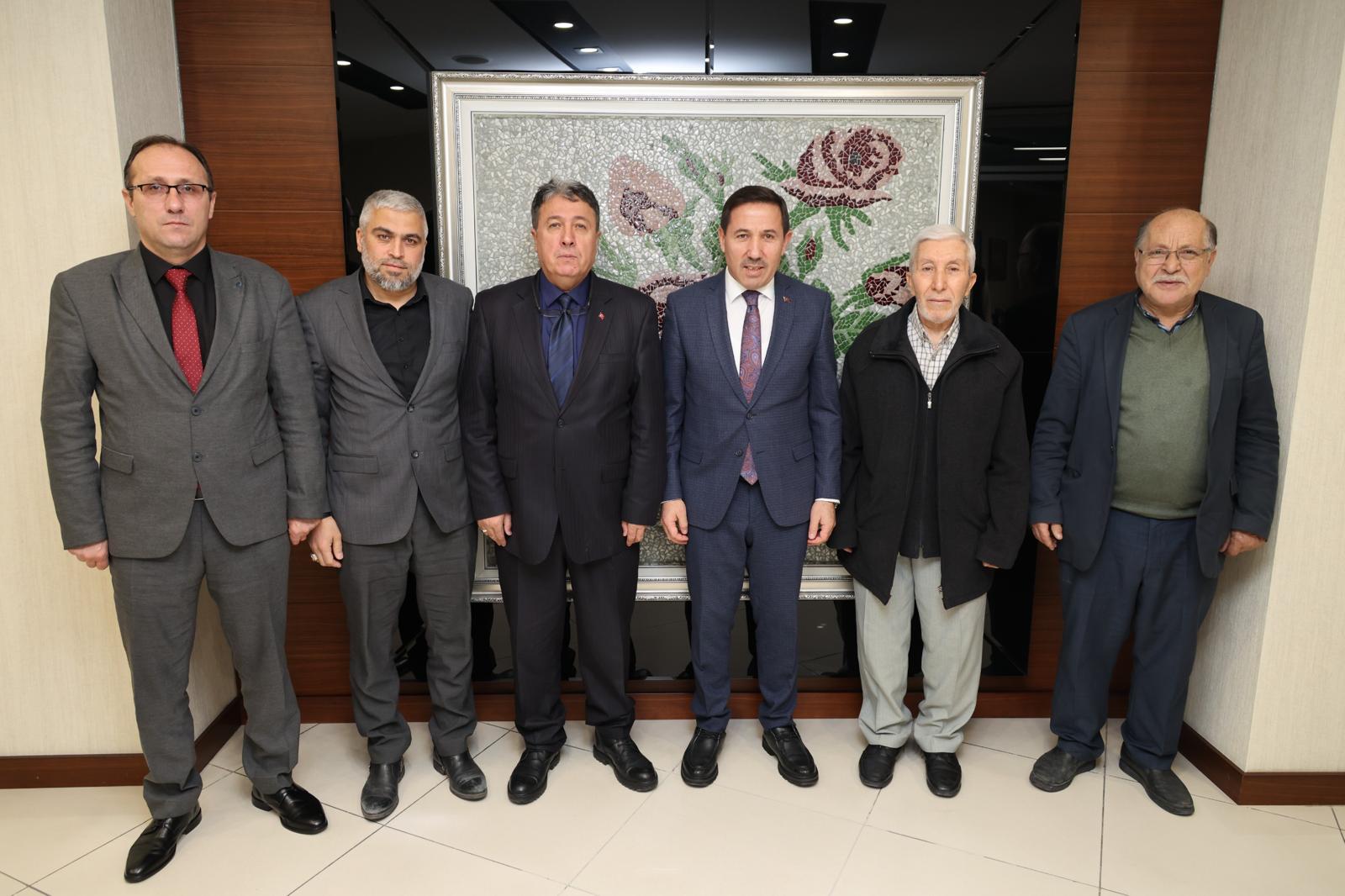 Karatay Belediyesi'ne, Konya Kırtasiyeciler ve Matbaacılar Odasından Ziyaret