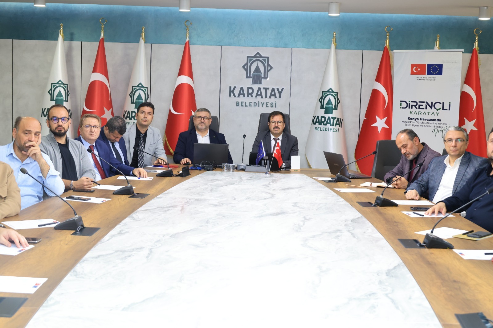 AB Destekli Dirençli Karatay Projesi’nin II. Yönlendirme Kurulu Toplantısı Gerçekleştirildi