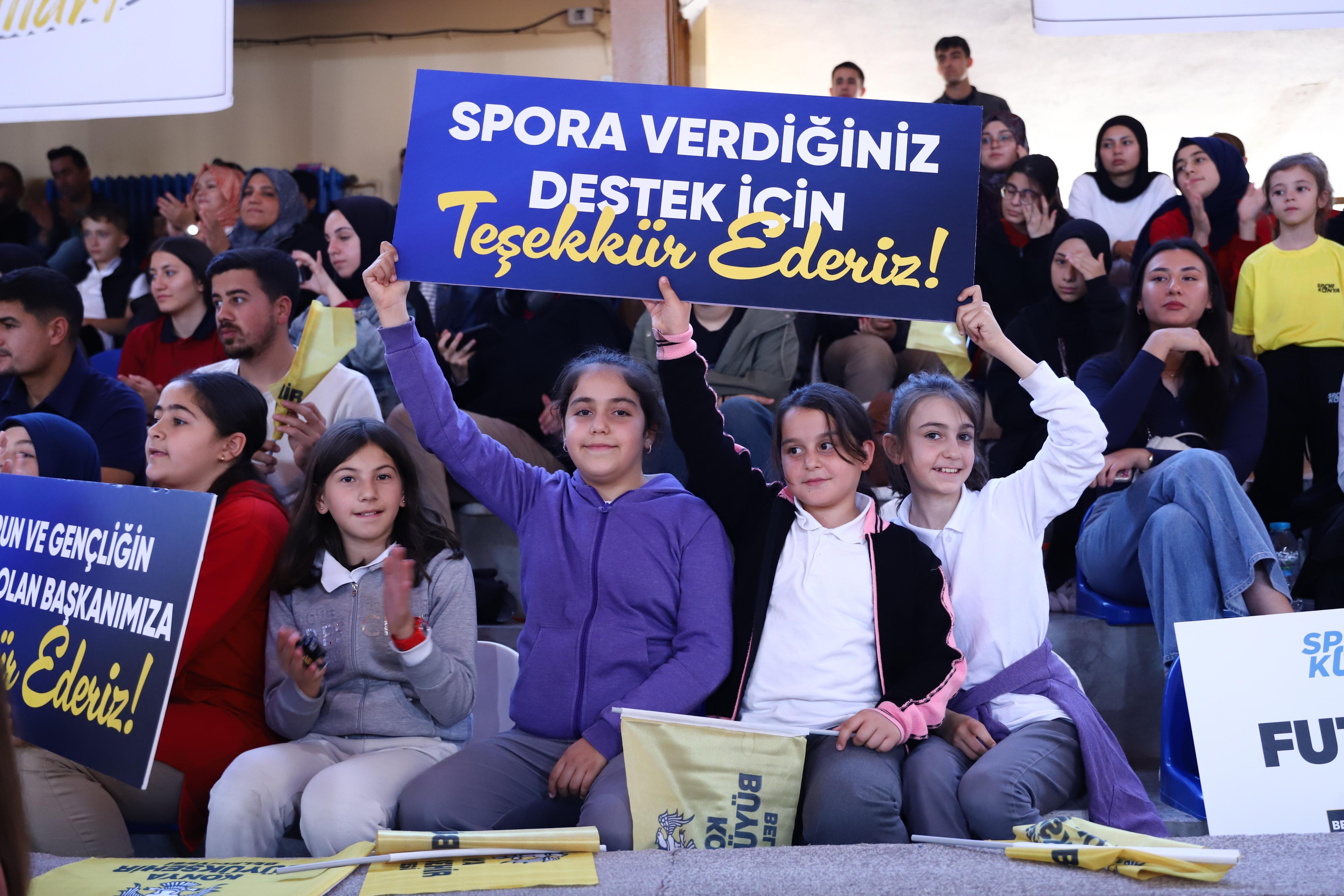 Konya Büyükşehir Yaz Spor Okulları 28 İlçede 12 Bin Öğrenciyle Başladı!