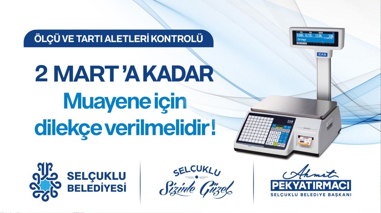 Ölçü ve Tartıda Son Beyan Tarihi 2 Mart