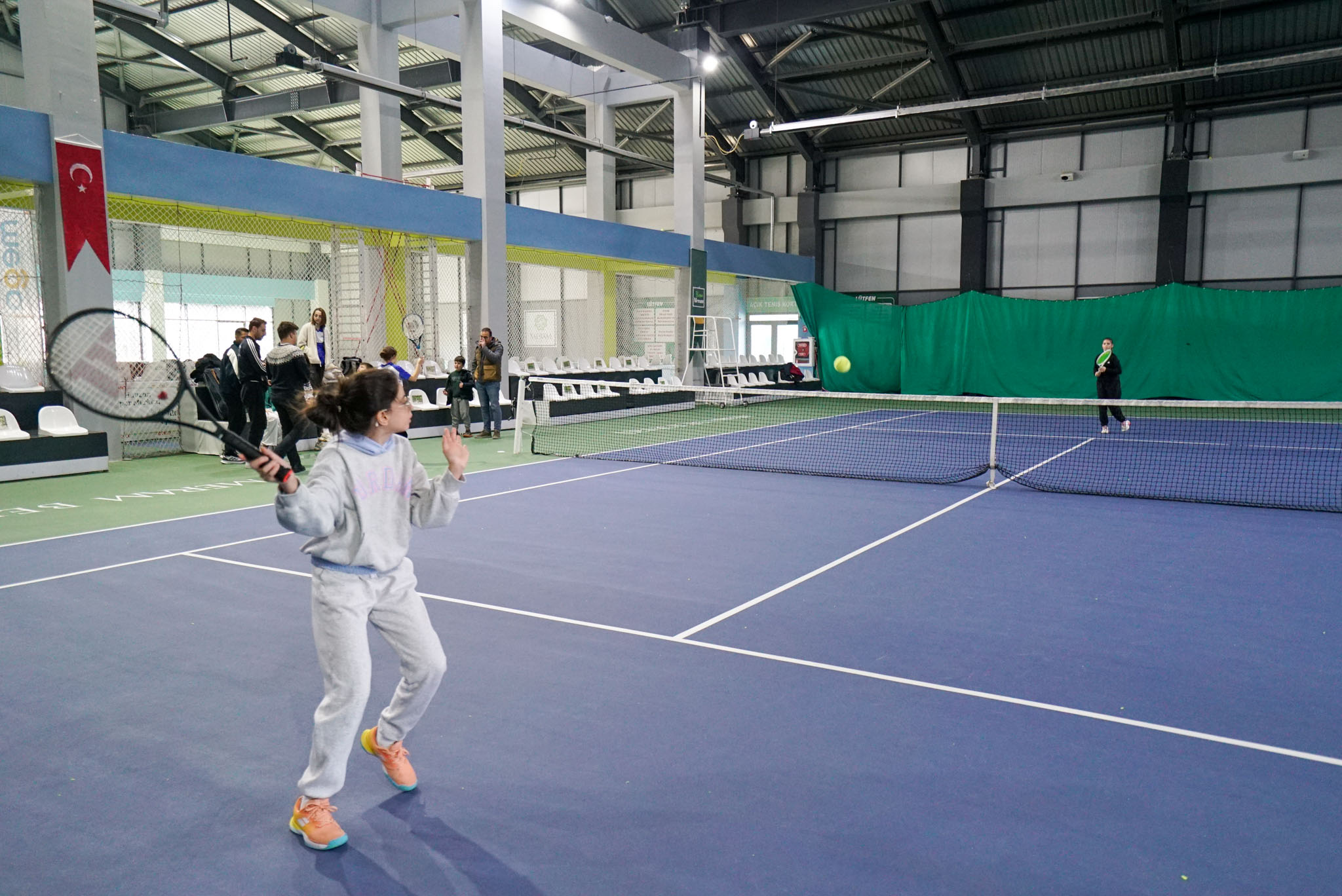 Tenis'in 'Yıldızları' Meram'da Korta Çıktı