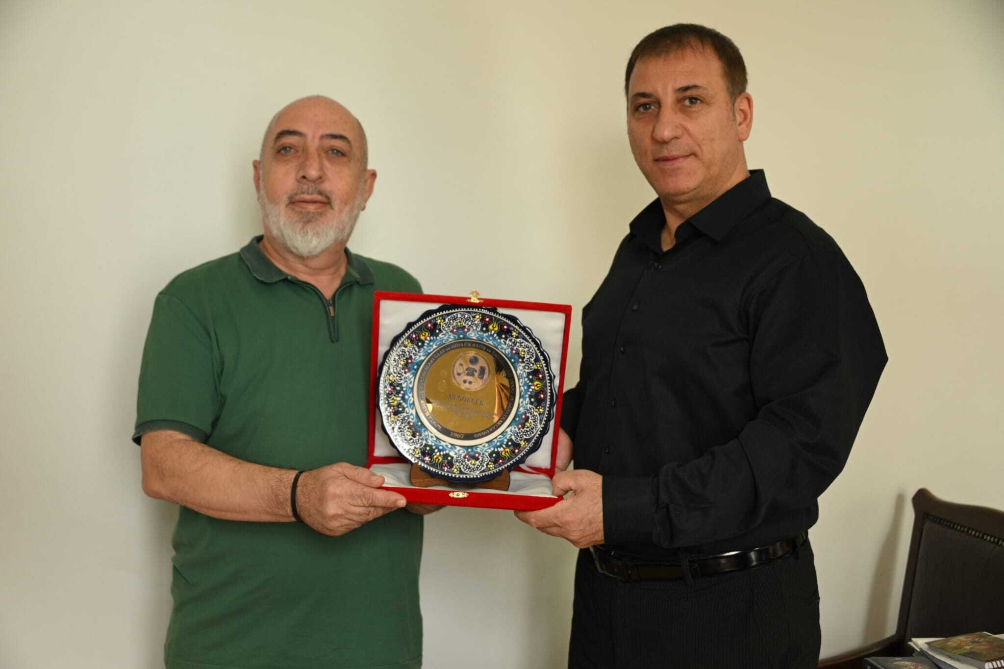 Ali Gökçek’ten Osman Yavuz’a Ziyaret: Esnafın Sorunları Masaya Yatırıldı  